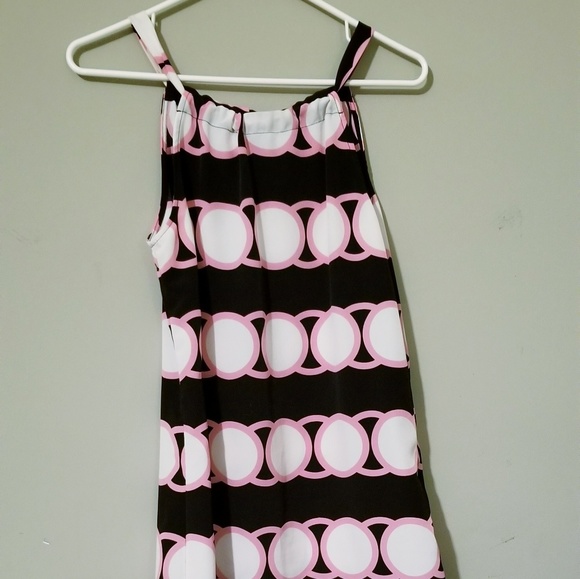 NWOT Crown & Ivy Pink & Navy Dress MRSP $88.00 - Picture 2 of 6